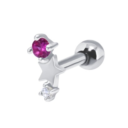 July Birthstone Helix Ear Piercing TIP-3603 
